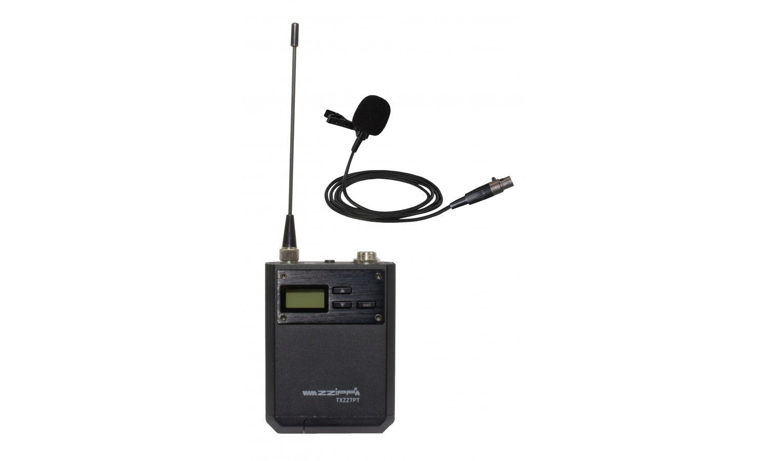 Zzipp TXZZ7PT Trasmettitore bodypack per ricevitori della serie txzz7