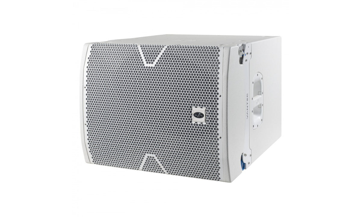 Das VANTEC-118A-W Subwoofer attivo 18" - 2000 w, 134 db- 230/115 v - bianco