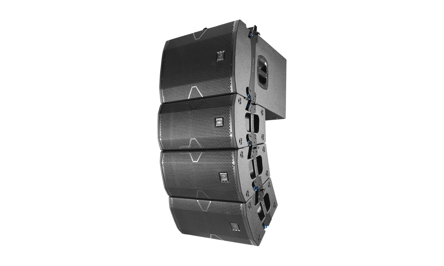 Das VANTEC-118A Subwoofer attivo 18" - 2000 w, 134 db- 230/115 v - nero