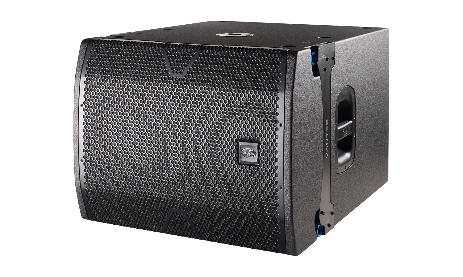 Das VANTEC-118A Subwoofer attivo 18" - 2000 w, 134 db- 230/115 v - nero