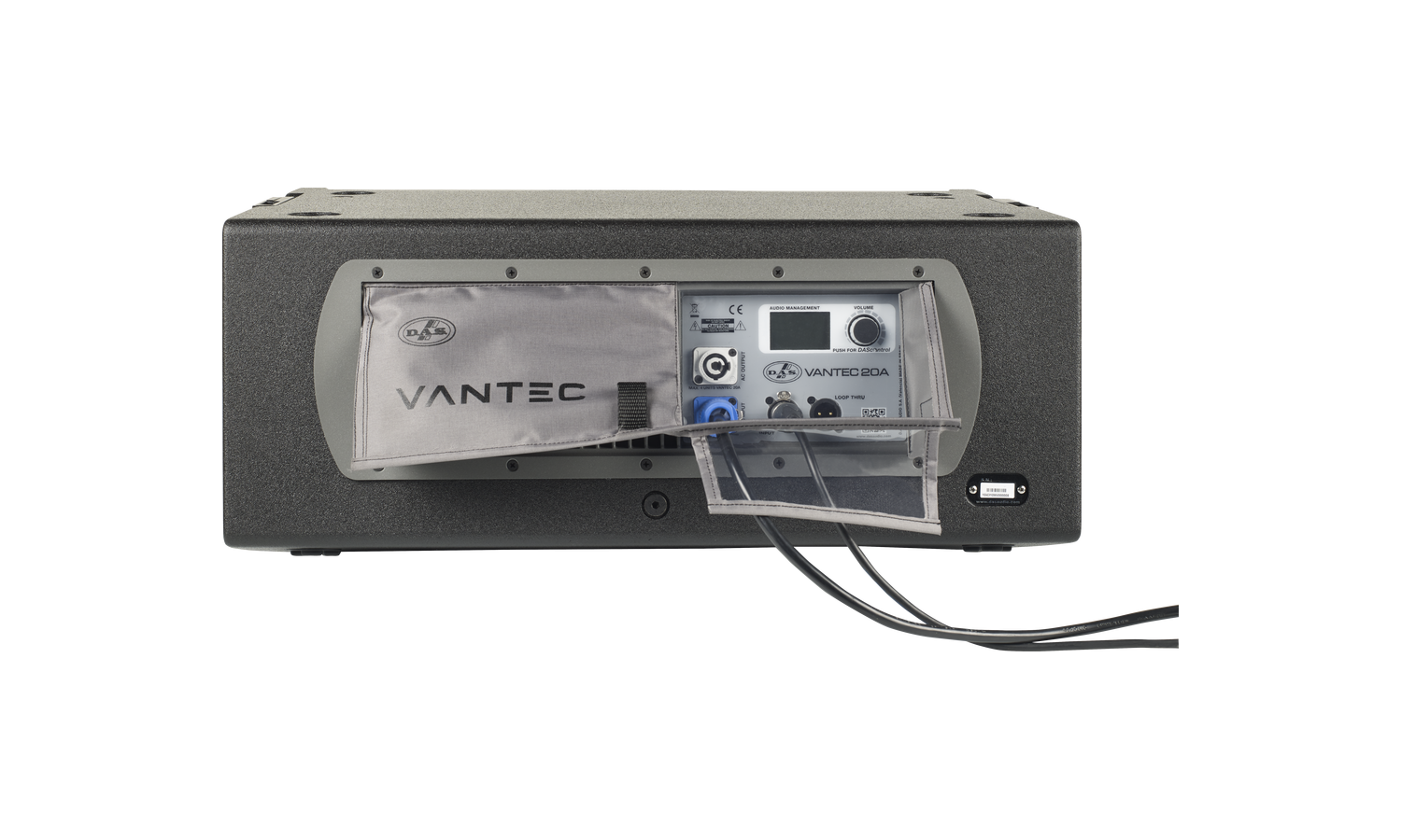 Das VANTEC-20A Cassa bi-amplificata 12" a 2 vie 750 w,135 db - 230/115 v - nera