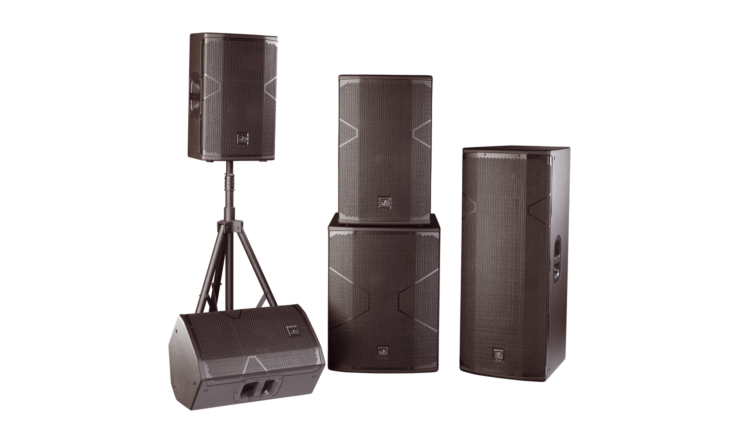Das VANTEC-218A Subwoofer attivo 2 x 18" - 4000 w, 140db - 230/115 v - nero