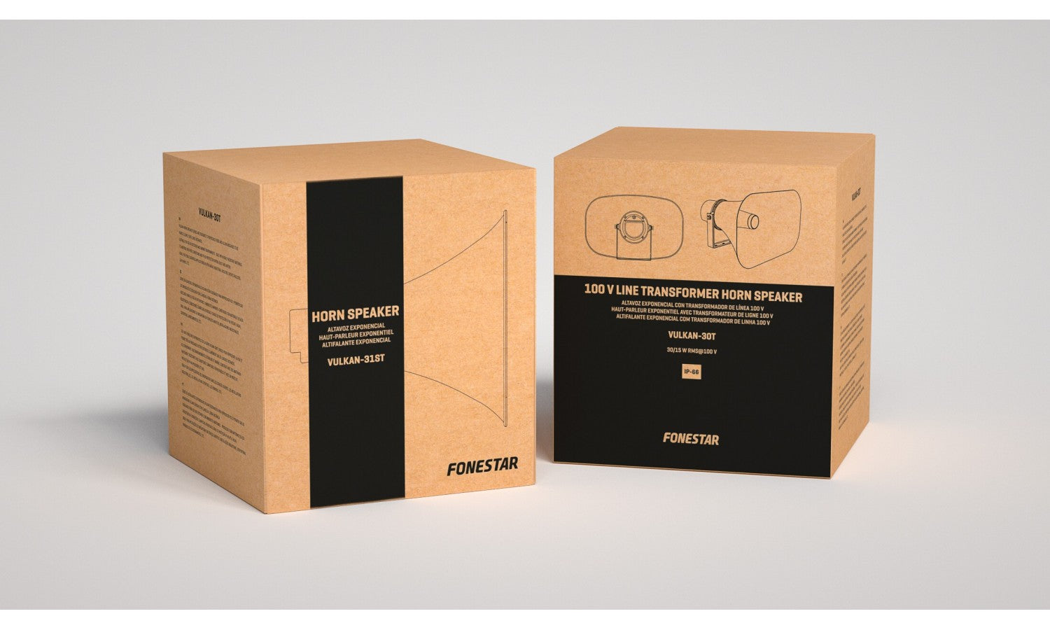Fonestar VULKAN-31ST Diffusore a tromba ip-66, 30w, 100v