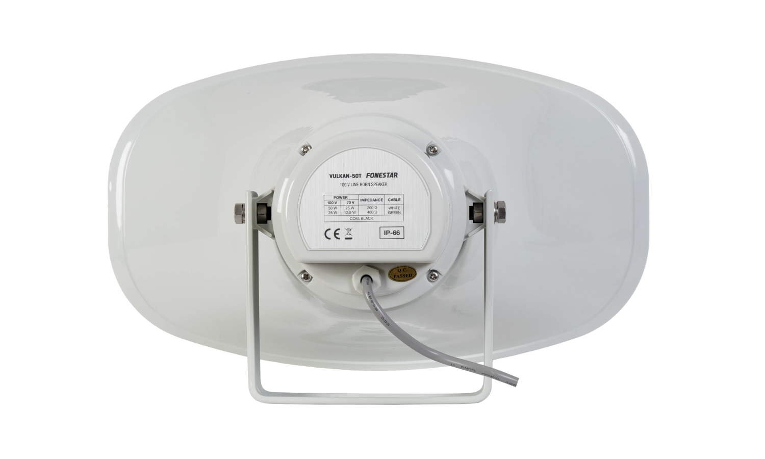 Fonestar VULKAN-50T Diffusore a tromba ip-66, 50/25w, 100v