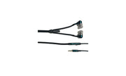 Zzipp ZZACC1NR Auricolari stereo, cavo nero, mini-jack3,5mm