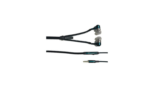 Zzipp ZZACC1NR Stereo headphones, black cable, mini-jack 3.5mm