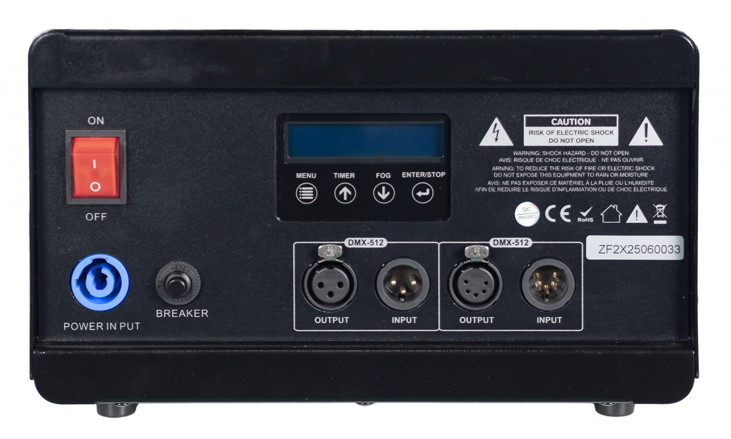 Zzipp ZZFM220X Macchina del fumo compatta 2200 w