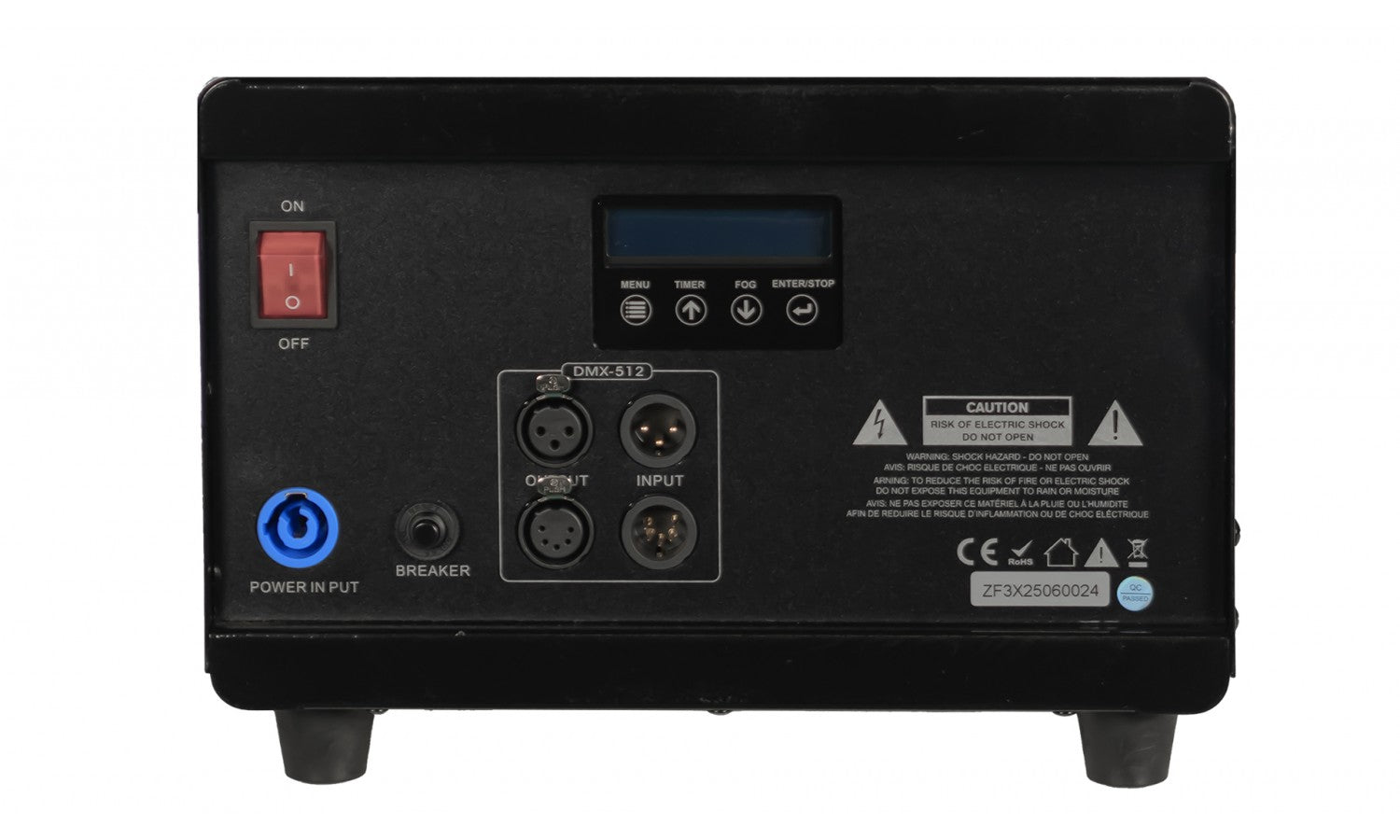 Zzipp ZZFM330X Macchina del fumo da palco 3300 w