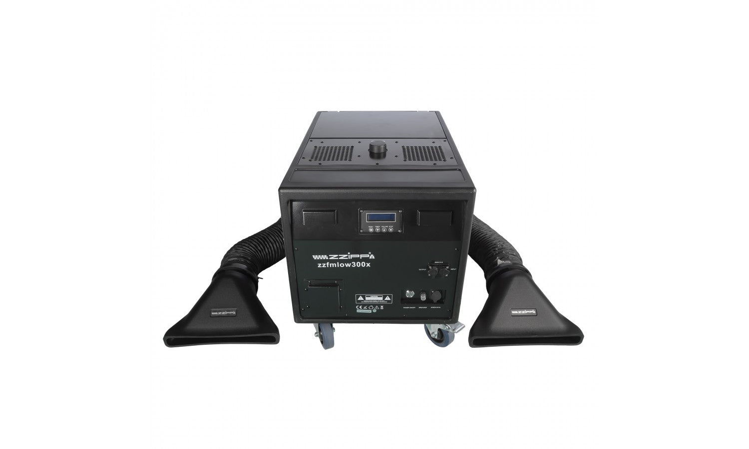 Zzipp ZZFMLOW300X Macchina del fumo basso da 3000w montatasu un robusto flightcase