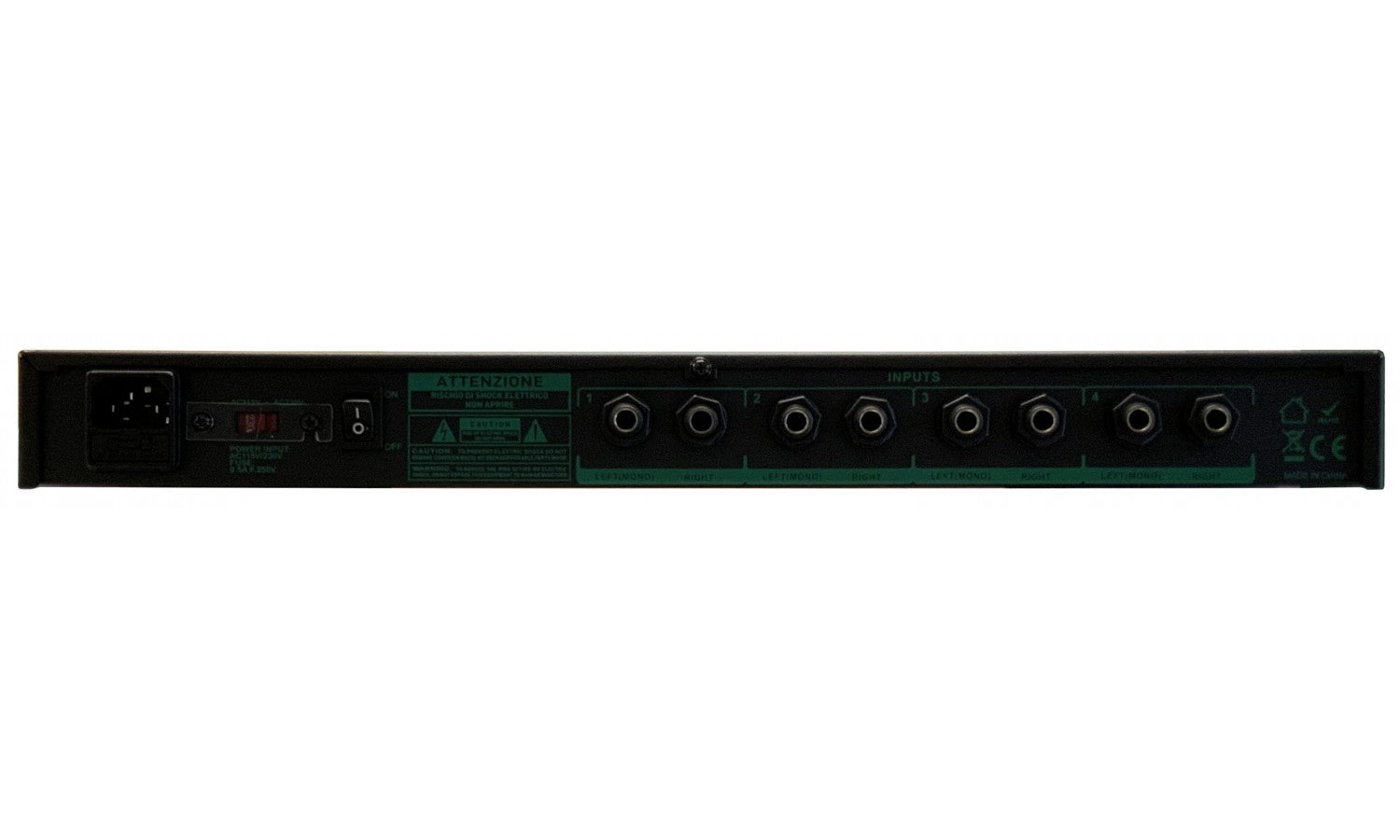 Zzipp ZZHA400 Amplificatore per cuffia a 4 canali configurazione a matrice
