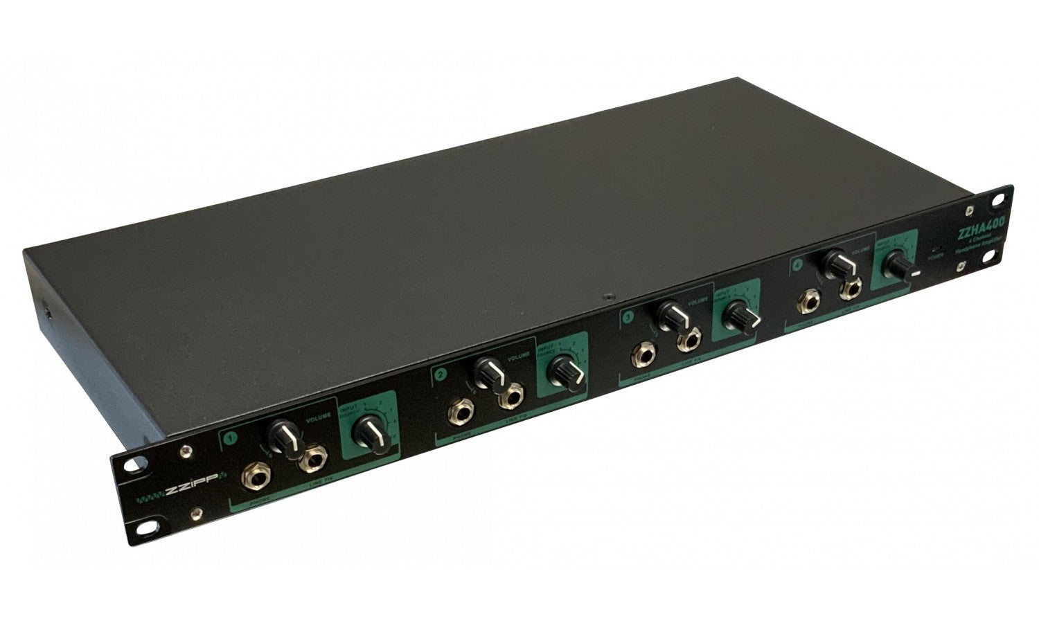 Zzipp ZZHA400 Amplificatore per cuffia a 4 canali configurazione a matrice