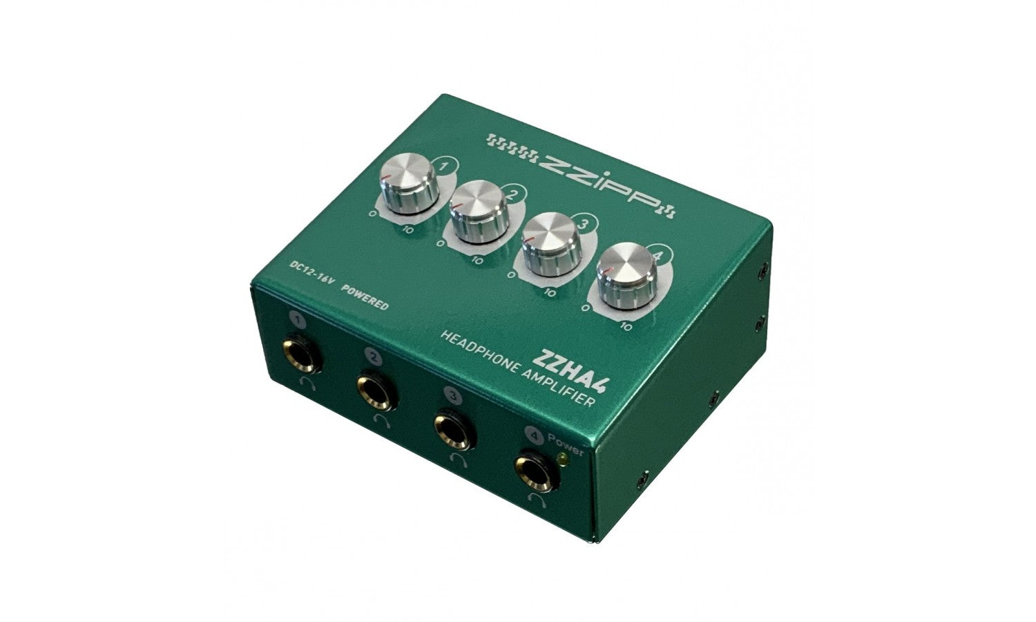 Zzipp ZZHA4 Amplificatore per cuffia a 4 canali compatto