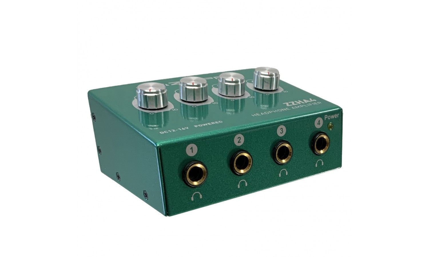 Zzipp ZZHA4 Amplificatore per cuffia a 4 canali compatto