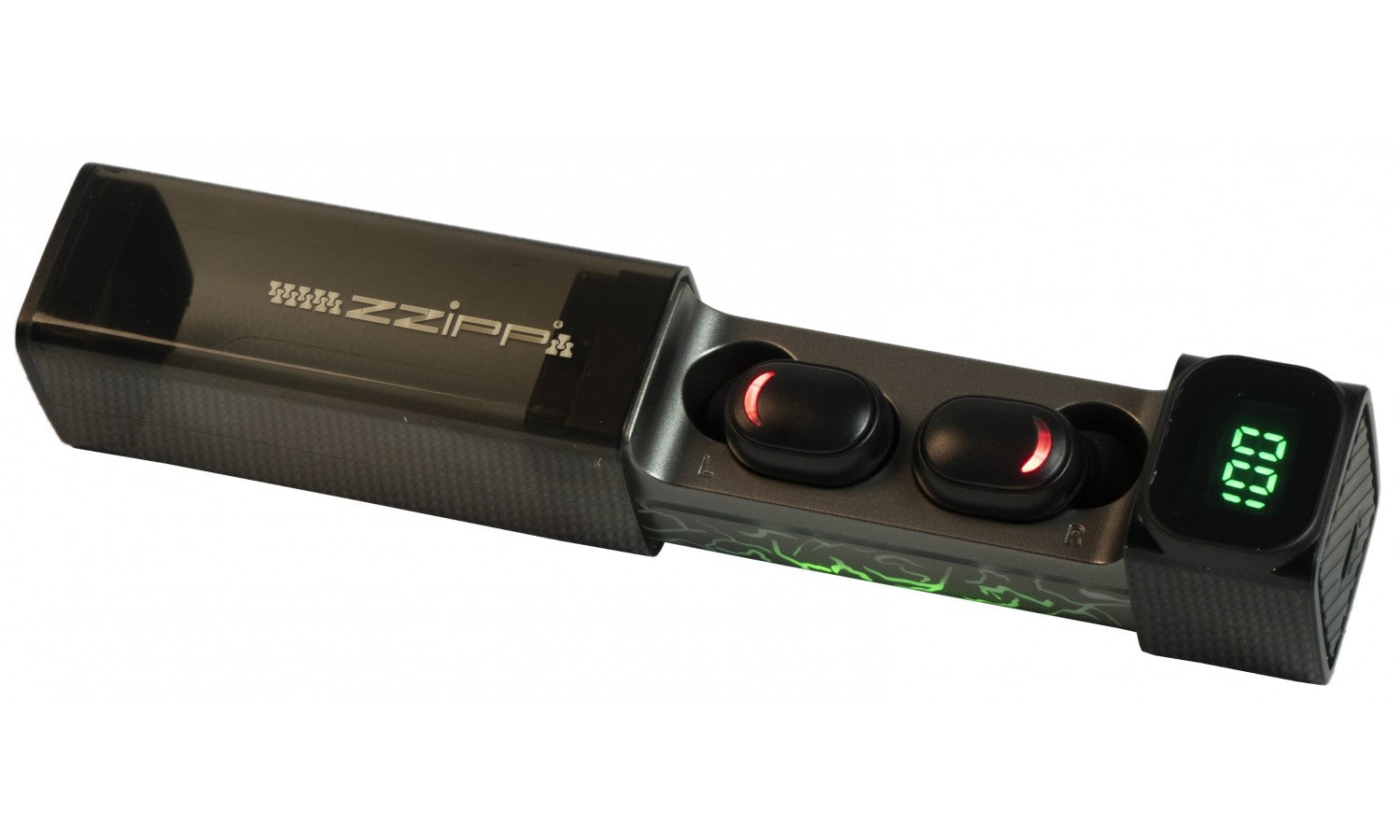 Zzipp ZZIPPODS Auricolari bluetooth con caricabatterieincorporato nella custodia