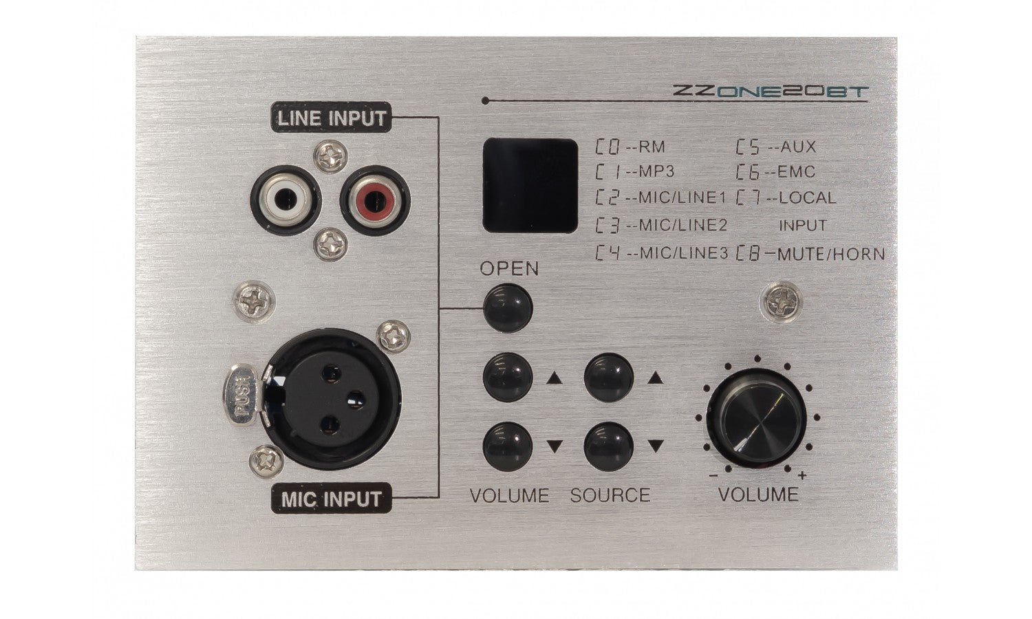 Zzone ZZONE20BT Controllo a parete volume line bluetoothper zzone2xxpa scatola 503