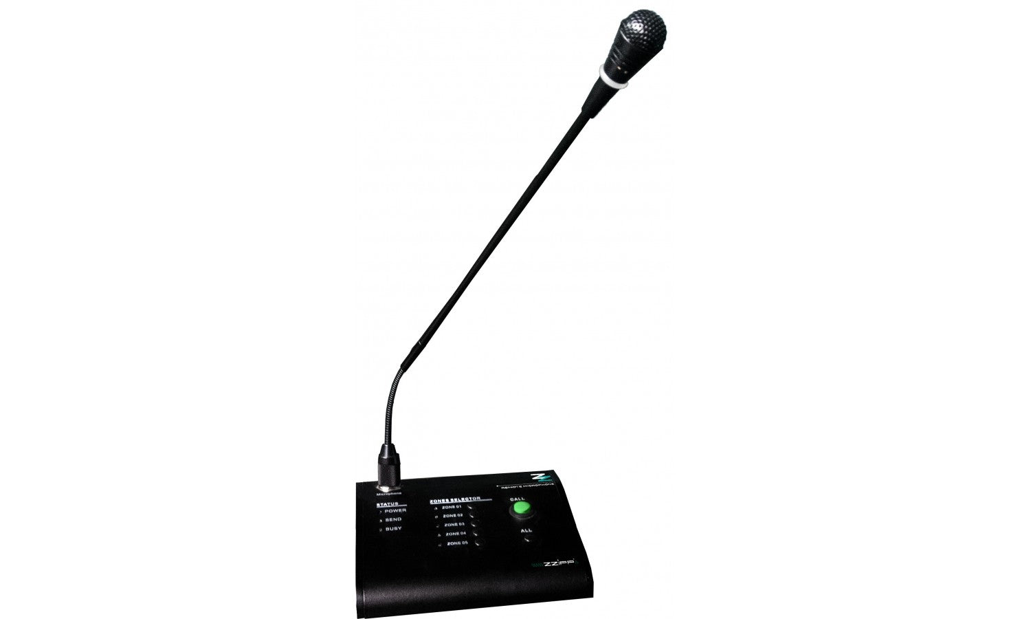 Zzone ZZONE350MC Microfono paging per zzone350pa a 5 zone
