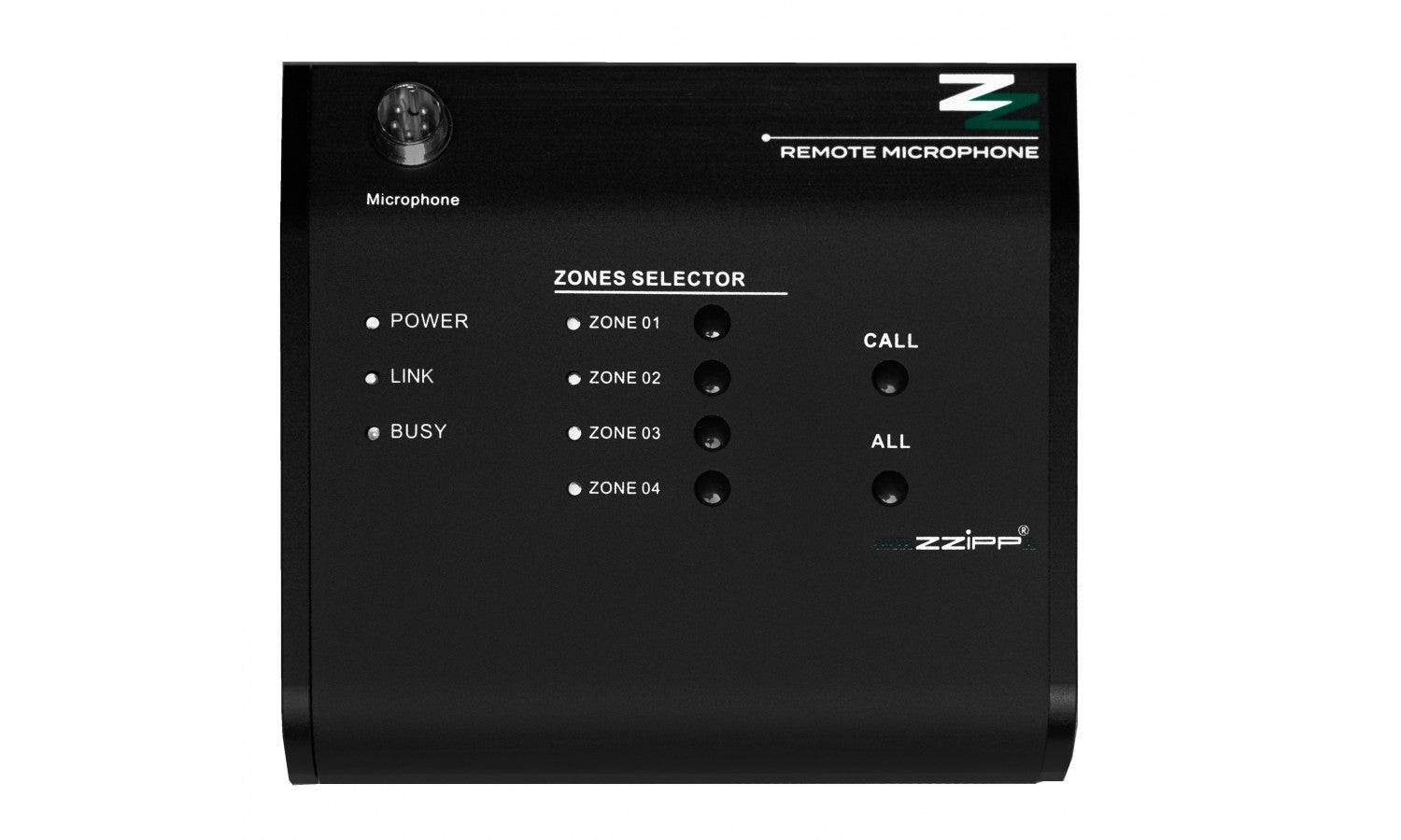 Zzone ZZONE4000MC Microfono paging per zzone4xxpa a 4 zone