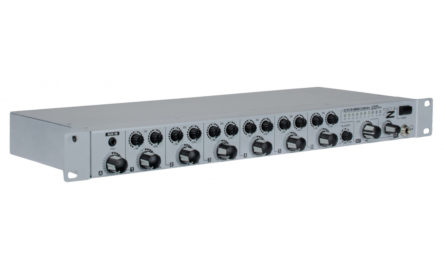 Zzone ZZONE602MX Mixer 6 ingressi mic/line uscita mastere uscita cuffie