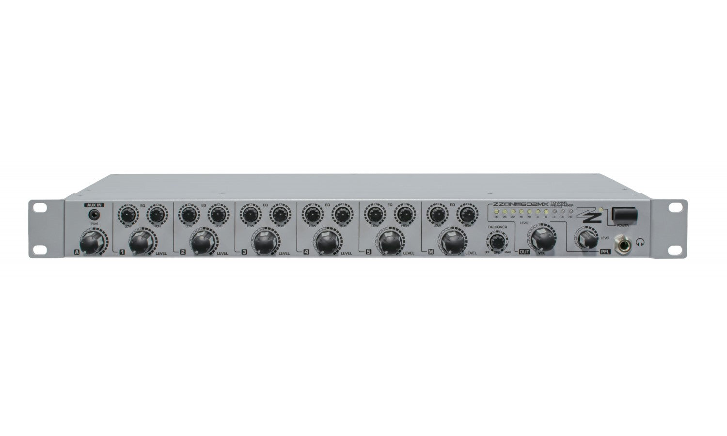 Zzone ZZONE602MX Mixer 6 ingressi mic/line uscita mastere uscita cuffie