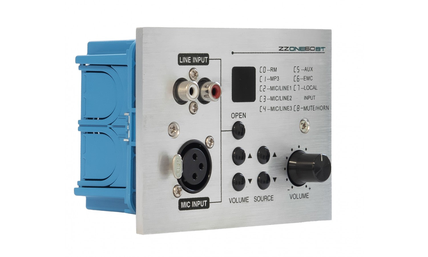 Zzone ZZONE60BT Controllo a parete volume line bluetoothper zzone6xxpa scatola 503