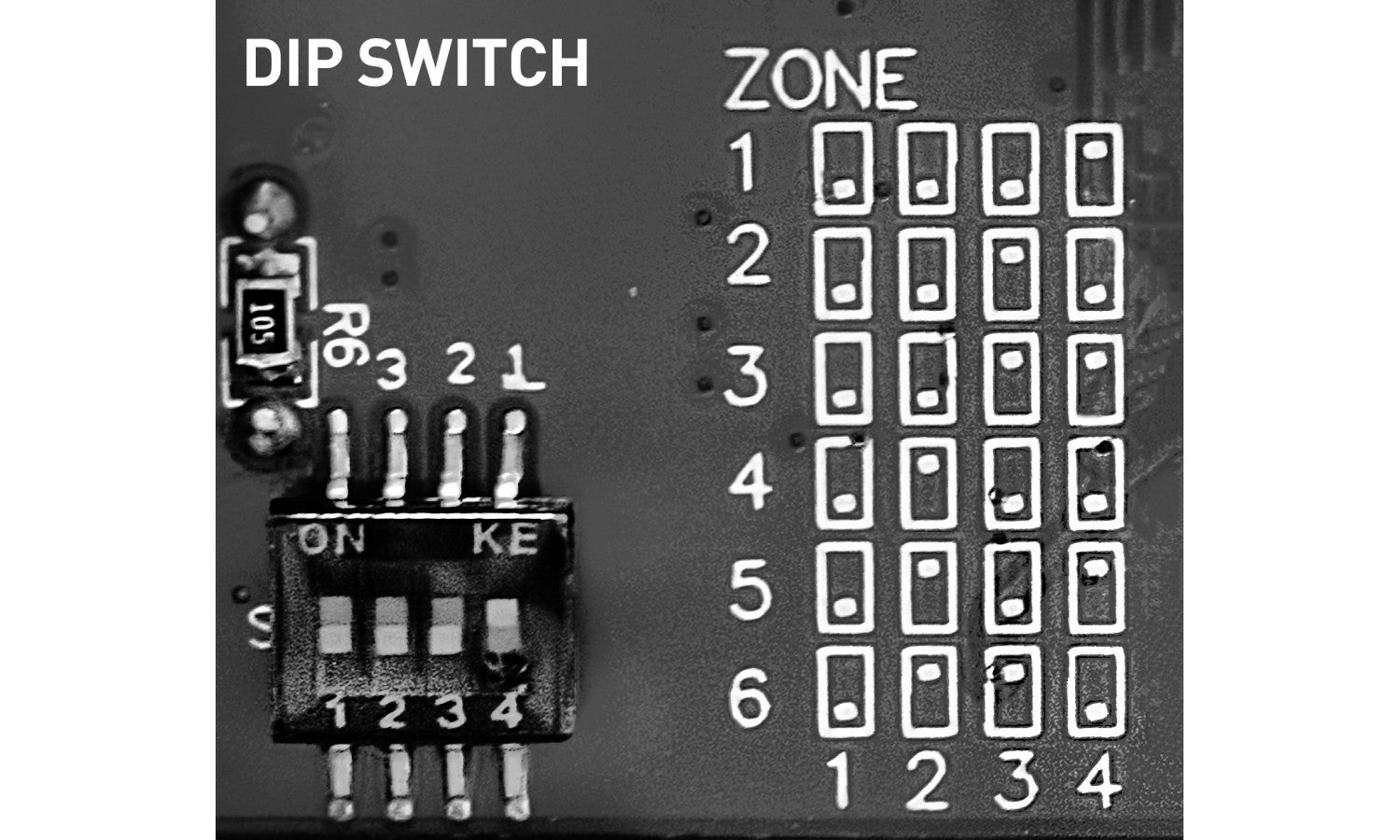 Zzone ZZONE60WALL Controllo a parete per zzone6xxpa