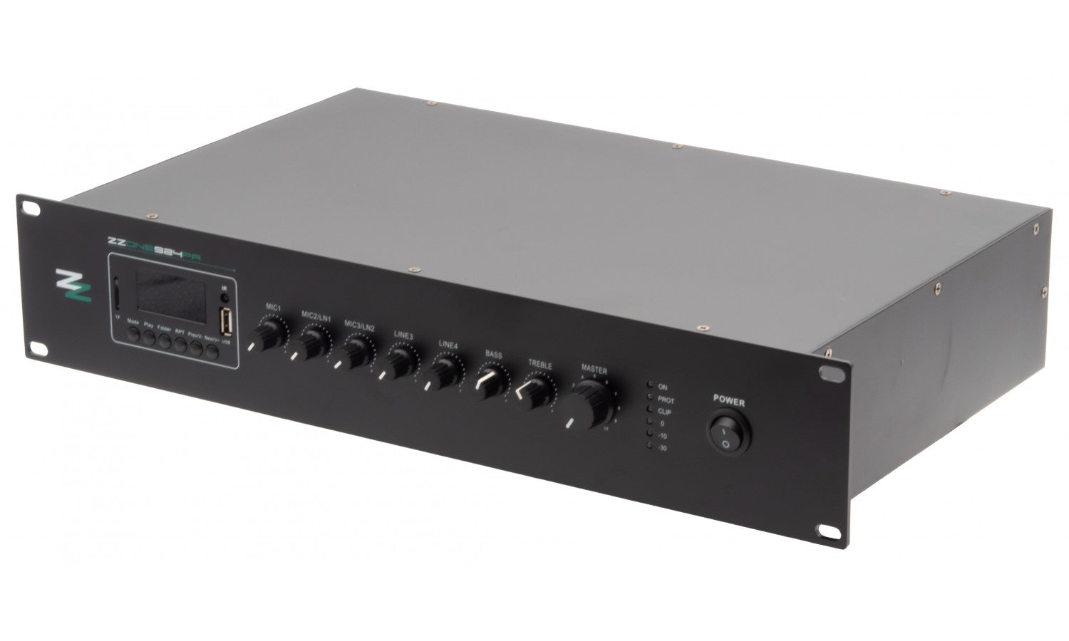 Zzone ZZONE924PA Amplificatore mixer lettore usb/bt/fm da240w