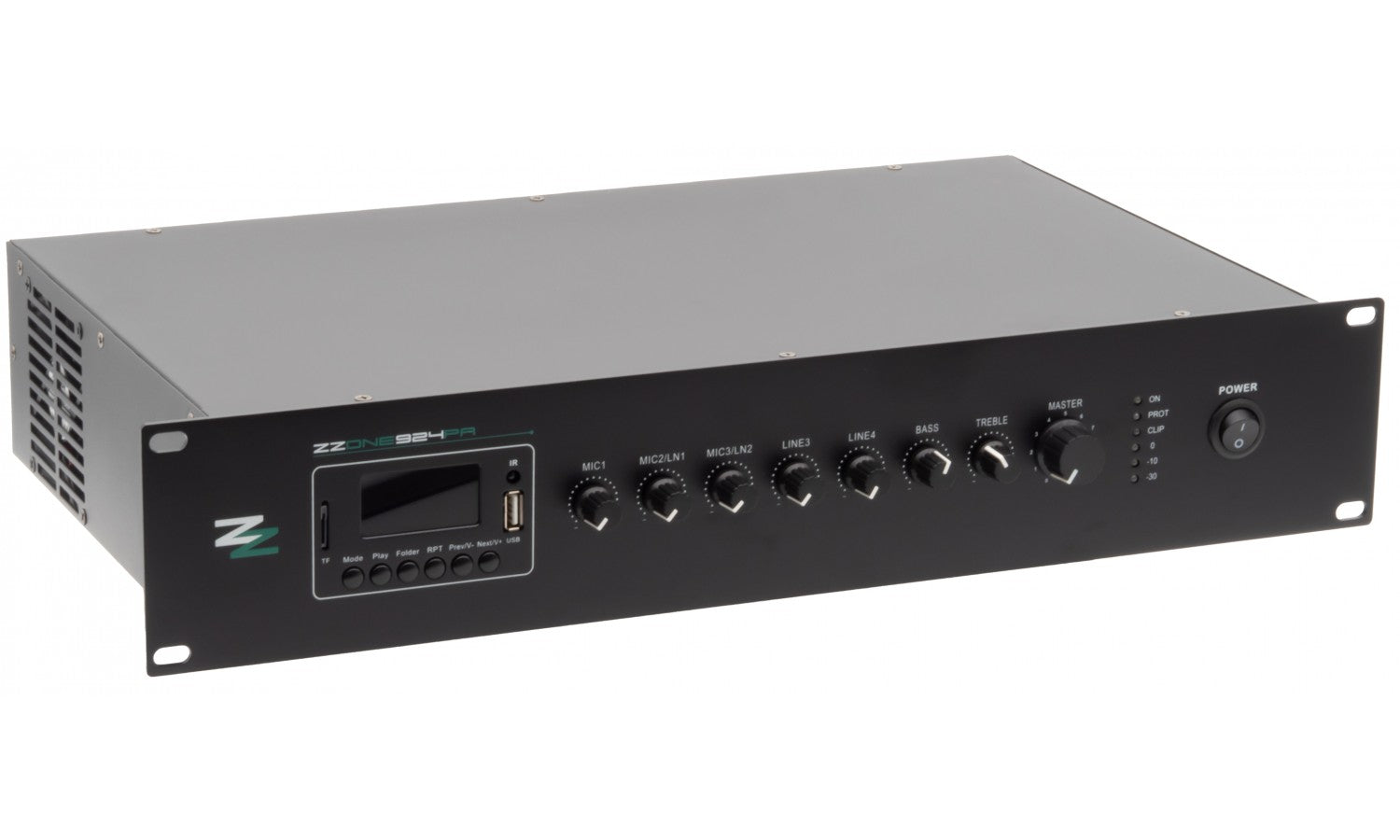 Zzone ZZONE924PA Amplificatore mixer lettore usb/bt/fm da240w