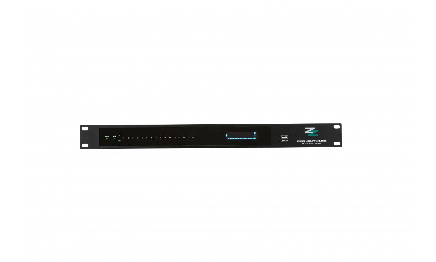 Zzone ZZONEMTX16D Matrice audio 16x16 con dsp e dante