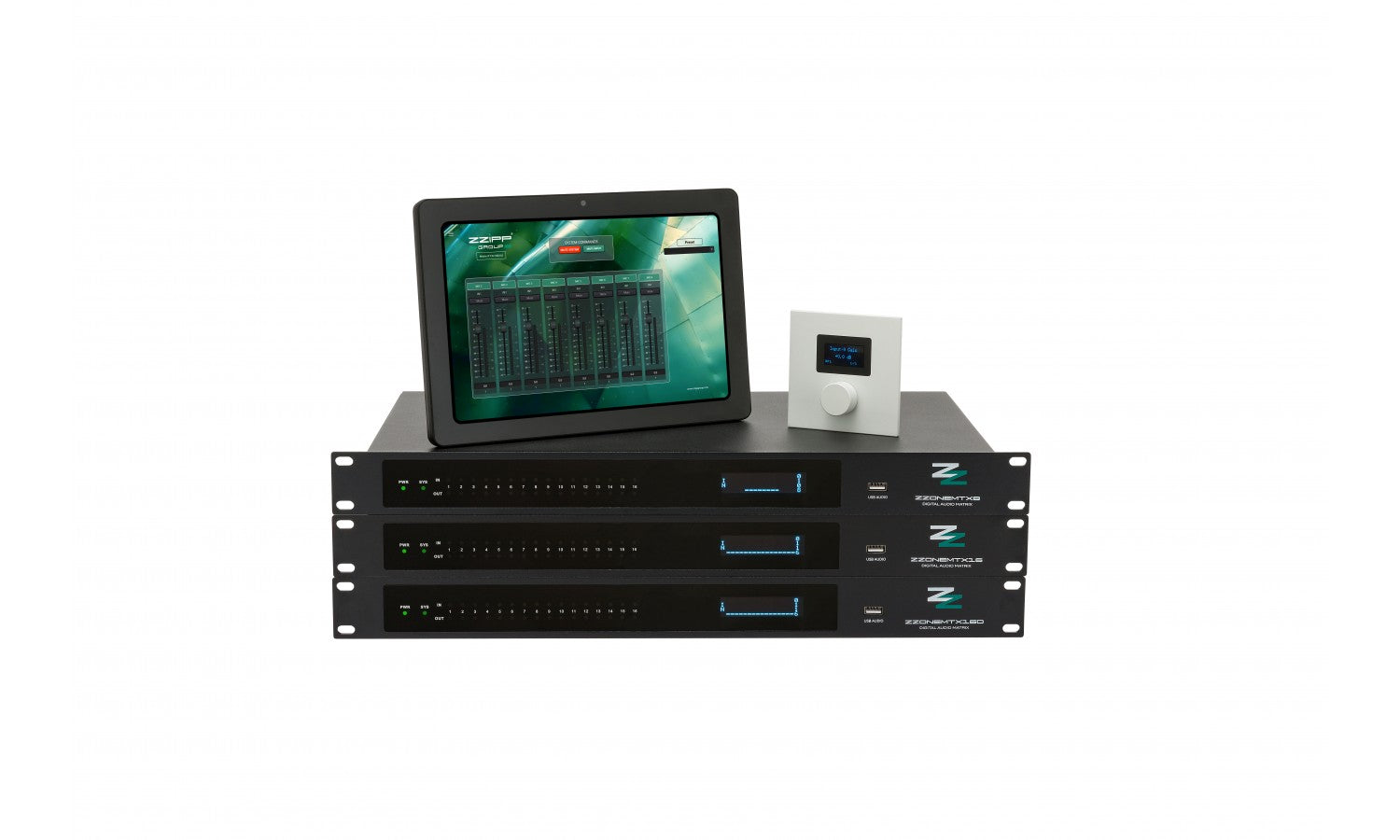 Zzone ZZONEMTX8 Matrice audio 8x8 con dsp